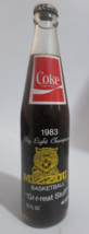 Coca-Cola Missouri Mizzou 1983 Big 8 Champs Basketball 10 oz Bottle Rusted Cap - £2.77 GBP