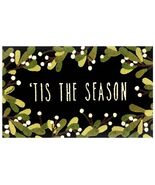 Tis the Season Black  Doormat - $69.00