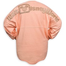 SPIRIT JERSEY Walt Disney World Spirit Pink w/Rose Gold Glitter Size Large - £115.86 GBP