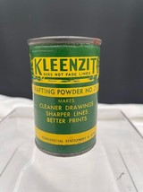 Kleenzit Drafting Powder No 213 Vintage Container Coates Specialties Tam... - $9.75