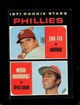 1971 Topps #138 Joe LIS/WILLIE Montanez Vgex (Rc) Phillies Rookies *X78062 - £7.83 GBP