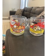 1978 Garfield McDonalds Glass Mugs Lot Of 2 - $12.15