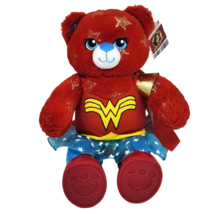 Build A Bear Wonder Woman Dc Comics W/ Outfit Stuffed Animal Plush Toy + Tags - £75.17 GBP