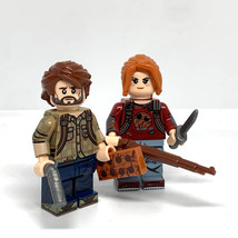 PLTOYS The Last of Us Minifigures Joel and Ellie Zombie Apocalypse Game Figures  - £10.32 GBP