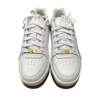 PUMA Carina Street Lux Lace Up Sneakers White Womens Size 6.5 New - $58.41