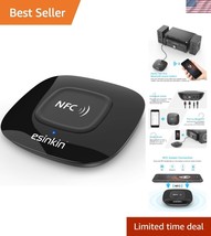 Wireless 3.5mm &amp; RCA Bluetooth Receiver for HD Audio Streaming (NFC Comp... - $34.50