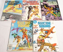 Five Suicide Squad DC Comics #7, #11, #15, #18, #32 1987-1989 Fine - £6.36 GBP