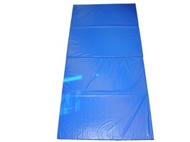 Standard Grappling Gym Floor Mat 4&#39;x8&#39; 1-3/8&quot; thick BLUE - £340.39 GBP