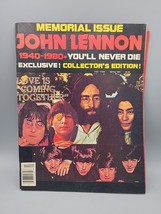 John Lennon Memorial Issue Collector Edition Spring 1991 Love is Coming ... - $13.84