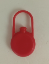 2004 Milton Bradley Buckaroo! Replacement Parts Plastic Canteen Red - $2.96