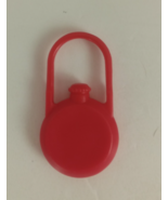 2004 Milton Bradley Buckaroo! Replacement Parts Plastic Canteen Red - $4.04 CAD