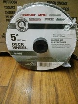 MTD Genuine Parts 5-Inch Deck Wheel 5&quot; Diameter Fits Most Decks #734-097... - $9.89