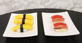 Ebros 15&quot; L White Melamine Rectangular Serving Plate Dining Platter (SET... - $768.86 MXN