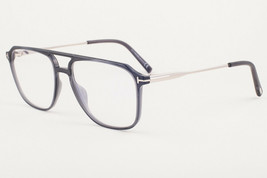 Tom Ford 5665 020 Gray / Blue Block Eyeglasses TF5665 020 54mm - $236.55