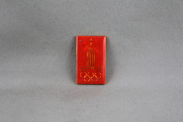 Summer Olympic Games Pin - Moscow 1980 Official Logo - Celluloid PIn - $15.00