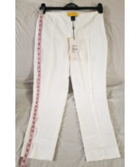 NWT St John Mid Rise Capri Pants White Sz. 4 - £73.93 GBP