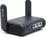 GL.iNet GL-AXT1800 (Slate AX) Pocket-Sized Wi-Fi 6 Gigabit Travel Router... - $209.99