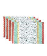Four (4) Pioneer Woman ~ 14&quot; x 21&quot; ~ Lace Accent ~ FLOURISH DITSY Placemats - $40.74 CAD
