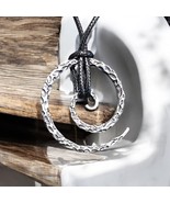 Hammered Spiral Pendant with Organic Design | Unique Handcrafted Jewelry - $32.26 CAD