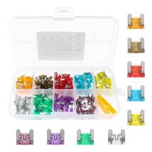 90 Pcs. Car Fuse Assortment Kit 9 Size Mini Fuses Automotive Auto Boat U... - $6.68