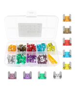 90 Pcs. Car Fuse Assortment Kit 9 Size Mini Fuses Automotive Auto Boat U... - $6.68