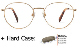 Warby Parker Simon Gold 2509 Eyeglasses Sunglasses Medium Men Women 50-19-145 - £51.70 GBP