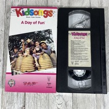 Kidsongs A Day of Fun 1991 VHS Cassette Tape Kids Children Songs Music V... - $13.09