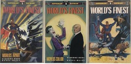 Dc Comic books Superman batman world&#39;s finest #1-3 370836 - £8.77 GBP