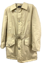 Sears VTG 70s Mens Genuine Duck Down Winter Beige Puffy Coat Jacket Size... - $133.65