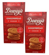 2 Packs Dewey&#39;s Bakery Gingerbread Cookies NET WT  20 oz - £29.86 GBP