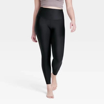 All In Motion Women&#39;s Effortless Support Hi-Rise 7/8 Leggings LARGE Blac... - €21,50 EUR