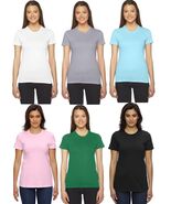 35 Pcs American Apparel Womens Juniors T-Shirts Wholesale Blanks Screen ... - $46.39 CAD