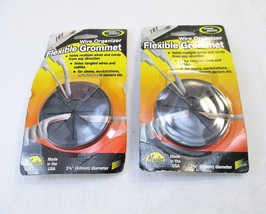 Cord Away Flexible Grommet Wire Organizer With 2 3/8&quot; Diameter Hole Qty ... - $196.28 MXN