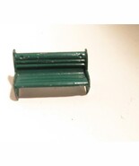 METAL BENCH- GREEN - APPROX 1 X 2&quot; - VG - H12 - $70.20 MXN