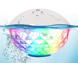 Bluetooth Speakers With Colorful Lights, Portable Speaker Ipx7 Waterproo... - £42.23 GBP