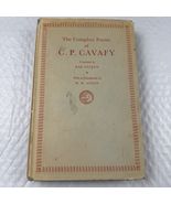 Complete Poems Cavafy Greek Poetry Rae Dalven 1964 Second Impression Har... - $30.28