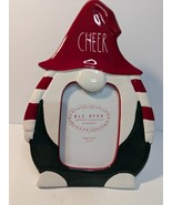 Rae Dunn MERRY Christmas Red Gnome Family Picture Frame  12” H 9W 4X6 Pi... - $351.68 MXN