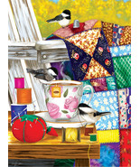 Afternoon Quilt Mending Jigsaw Puzzles 500 Piece Puzzles Jigsaw Puzzle - £19.71 GBP