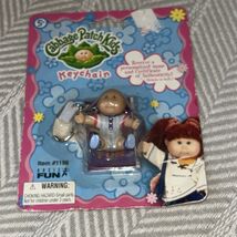 Basic Fun - CABBAGE PATCH KIDS - #1198 - KEYCHAIN - NIP - 2004 Baby C1 - $9.75