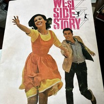Oeste Lado Story Película Souvenir Program Libro Natalie Wood, Rita More... - $15.90