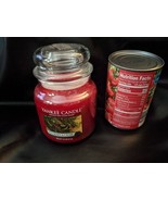Yankee Candle Red Berry &amp; Cedar 14.5 oz Tumbler Jar Candle Rare NEW - €49,13 EUR