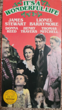 Its a Wonderful Life (VHS) 1946 Colorized Version James Stewart - £4.41 GBP