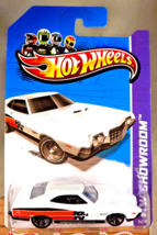 2013 Hot Wheels #242 Hw Showroom-HW Performance &#39;72 Ford Gran Torino Sport White - £8.97 GBP