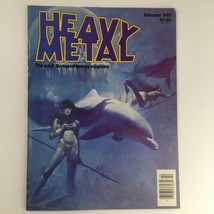 Heavy Metal Magazine February 1983 The Man From Harlem by Guido Crepax No Label - £11.22 GBP