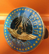 Royal Thai Air Force Car Badge Thailand Metal Transportation Collectible - $46.40