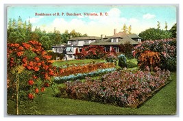 Butchart Residence Gardens Victoria BC Canada UNP DB Postcard B19 - £2.33 GBP