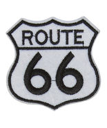 Route 66 Road Sign Patch SIze 2.5 x 2.5 Inches - £9.43 GBP
