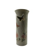 Takahashi Joy San Francisco Porcelain Vase 3-D Butterfly - $371.47 MXN