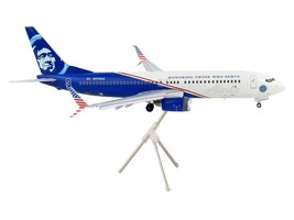 Boeing 737-800 Commercial Aircraft with Flaps Down &quot;Alaska Airlines - Honoring - £97.71 GBP