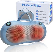 Neck Massager with Heat,Back Massager - Gifts for Women Men,4D Electric Shiatsu  - £51.15 GBP